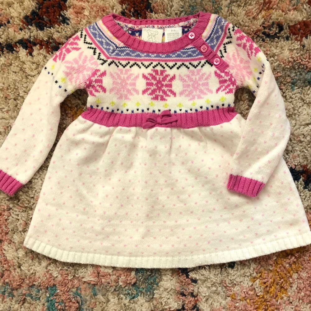 Koala Baby Sweater Dress 9m